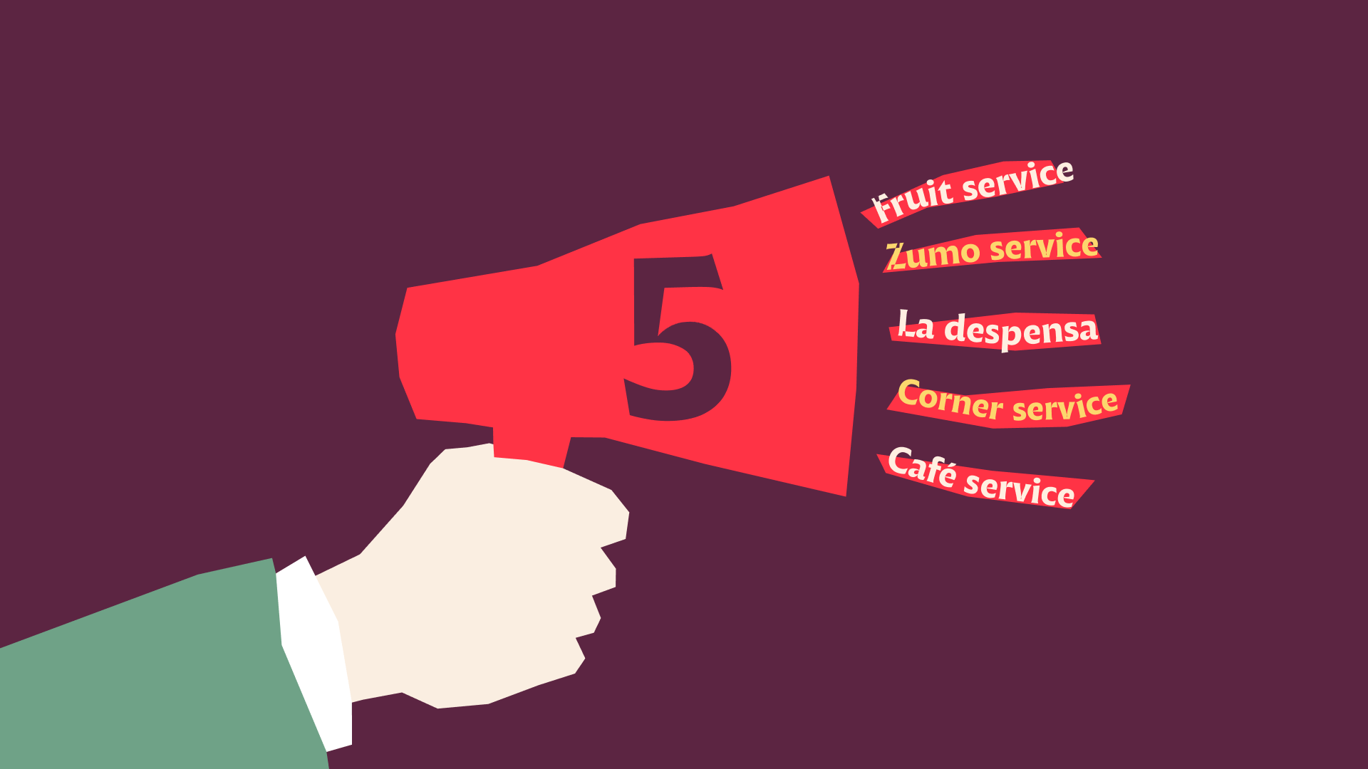 refruiting | Améliorer le bien-être au travail grâce à nos 5 services sains pour les entreprises